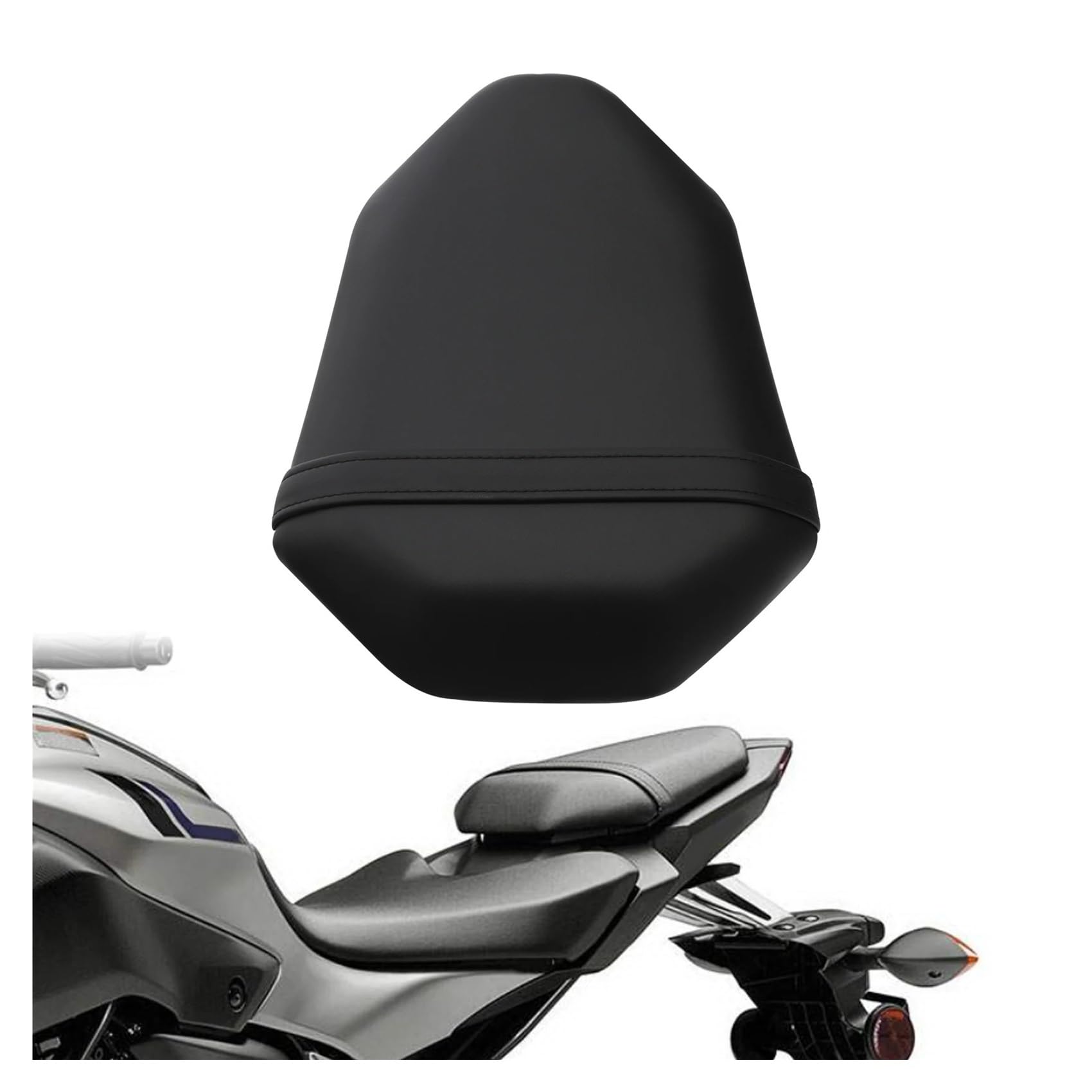 Selle Moto Pillion De Siège De Passager Arrière Pour FZ07 MT07 2014-2017 14 2015 2016 17 Pièces Et Composants De Modification De Remplacement De Cavalier