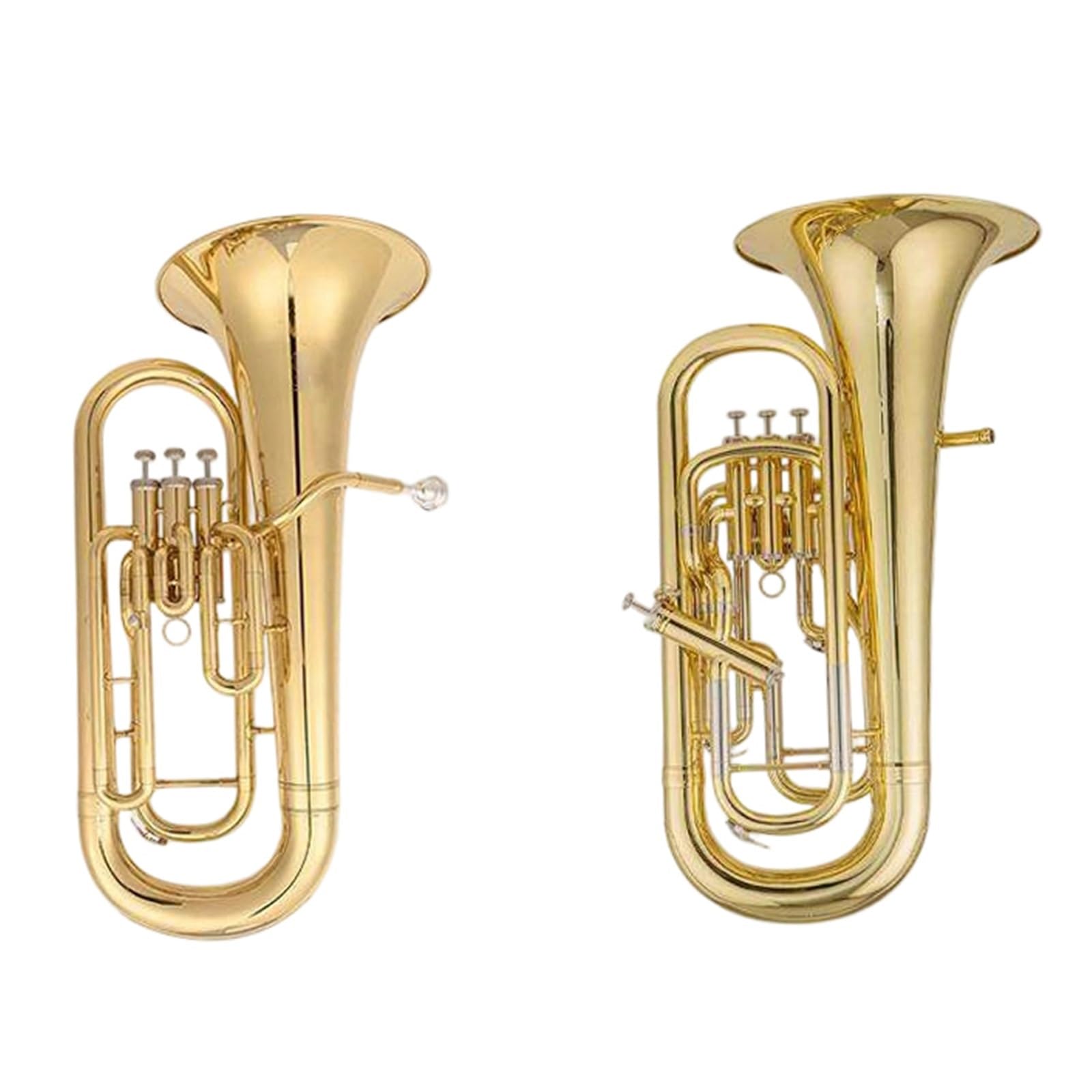 Eufonium Trzy/czterozaworowe Instrumenty Muzyczne Z Mosiądzu Euphonium Bb Profesjonalne Wykonanie(Type 1)