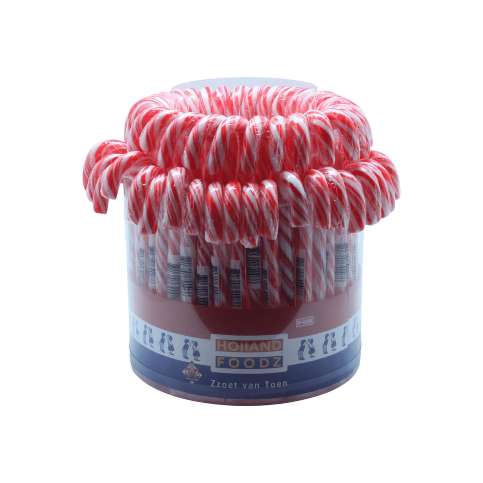 Holland Foodz Zuckerstangen, 72er Pack (72 x 12g)