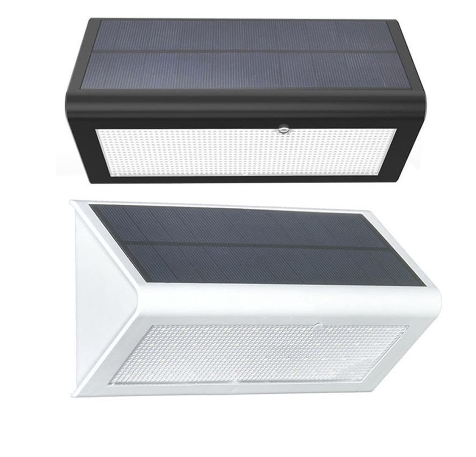 Solarne lampy uliczne, 48LED Solar Street Lights Zewnętrzny Wodoodporny Czujnik Ruchu 4 Tryby Oświetlenia Słoneczne Światło Floodowe Do Ogrodu Patio Bezpieczeństwa na parkingi, tereny wiejskie i przed