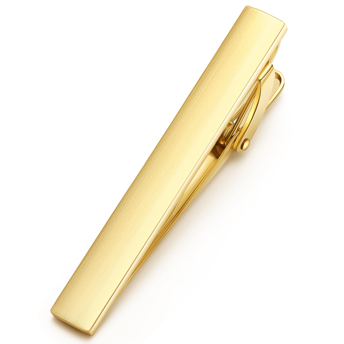 HONEY BEAR Standard Tie Clip Bar for Men Business Wedding Gift