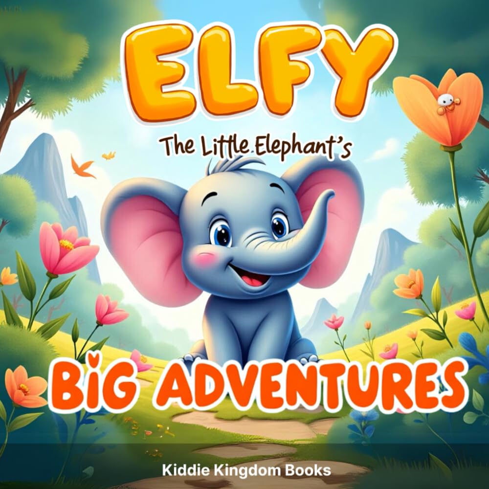 Elfy the Little Elephant's Big Adventures: Short Illustrated Bedtime Stories for Kids (Little Laughs & Lessons: Funny Illustrated Bedtime Stories for Kids (Ages 2-6))