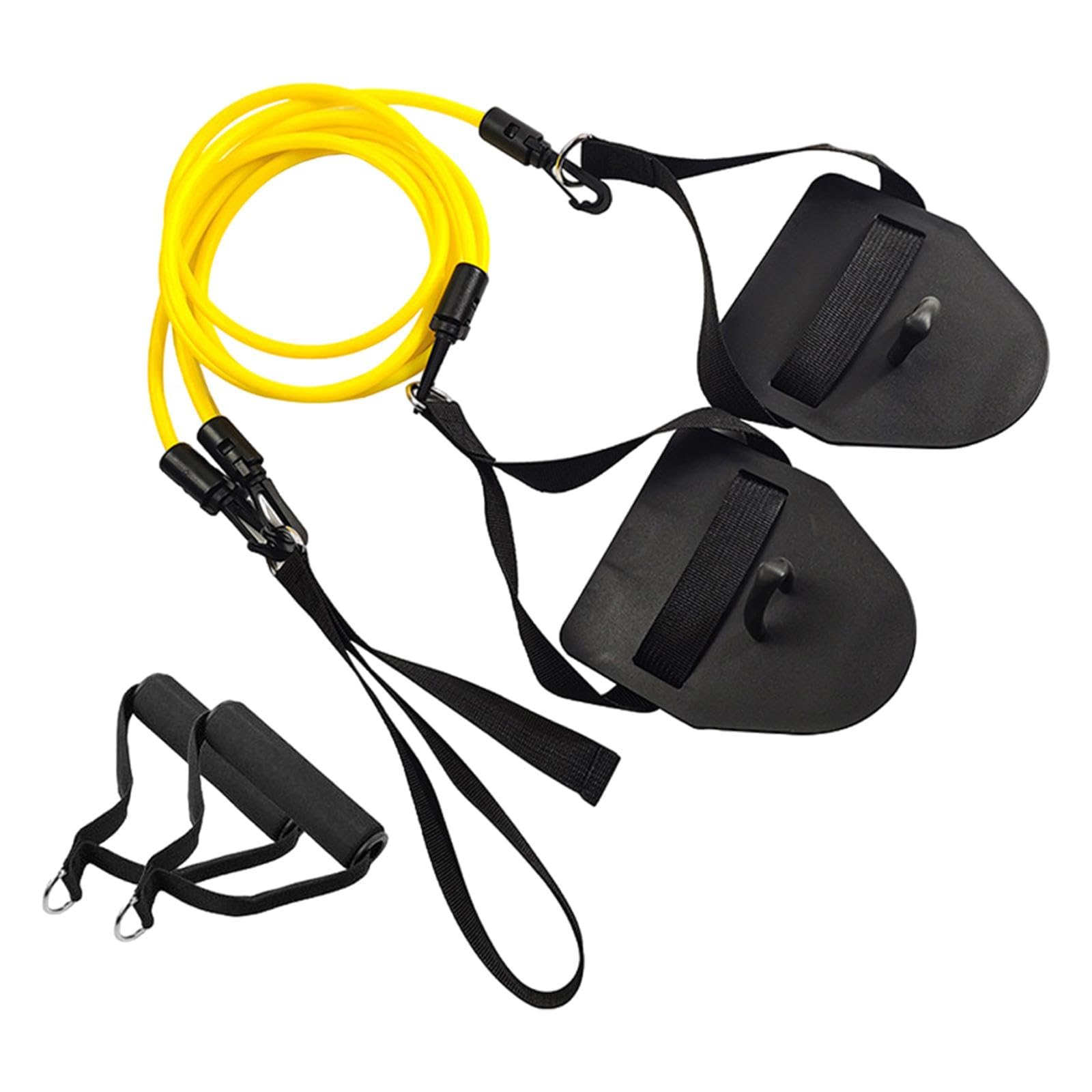 bnf® Swimming Arm Trainer Strength with Handle Resistance Band for Indoor Outdoor 20 lbs Yellow | Fitness, Running & Yoga | Fitness Equipment & Gear | Resistance Trainers-picture-20