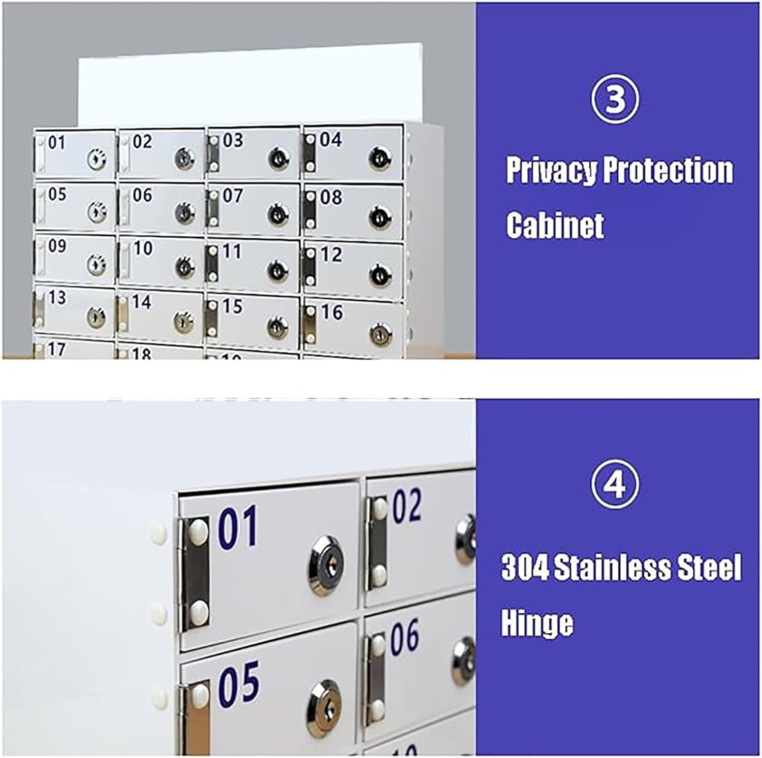 Mobile Phone Lock Box, Wall Mounted Acrylic Locker, Secure Storage for Office & Classroom, Employee Safe, 32x28cm, Ideal for Meetings & Shared Spaces