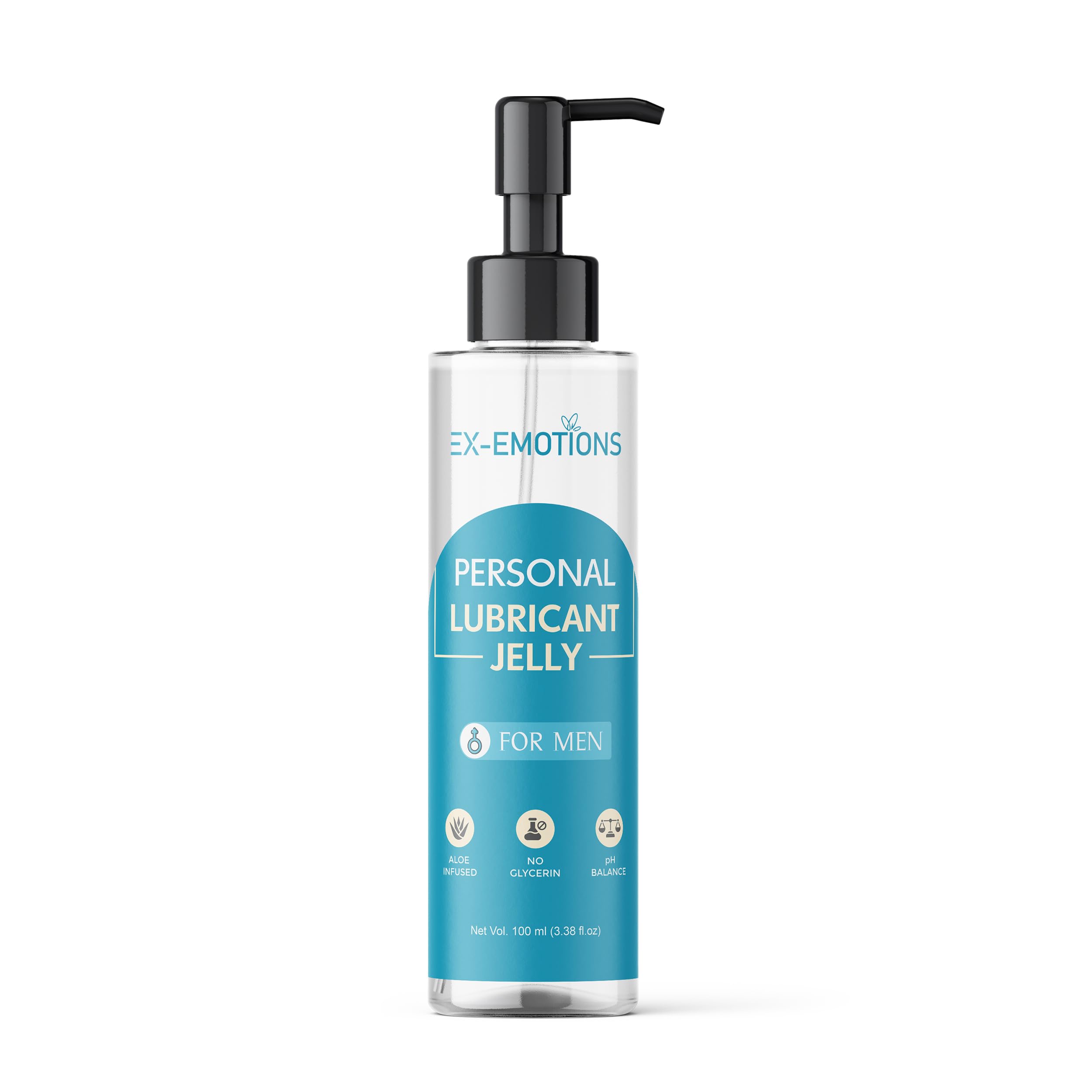 Personal Lubricant Jelly for Men with Aloe | Water-Based | No Glycerin | pH Balanced | Non-Sticky | 100 ml-image-14