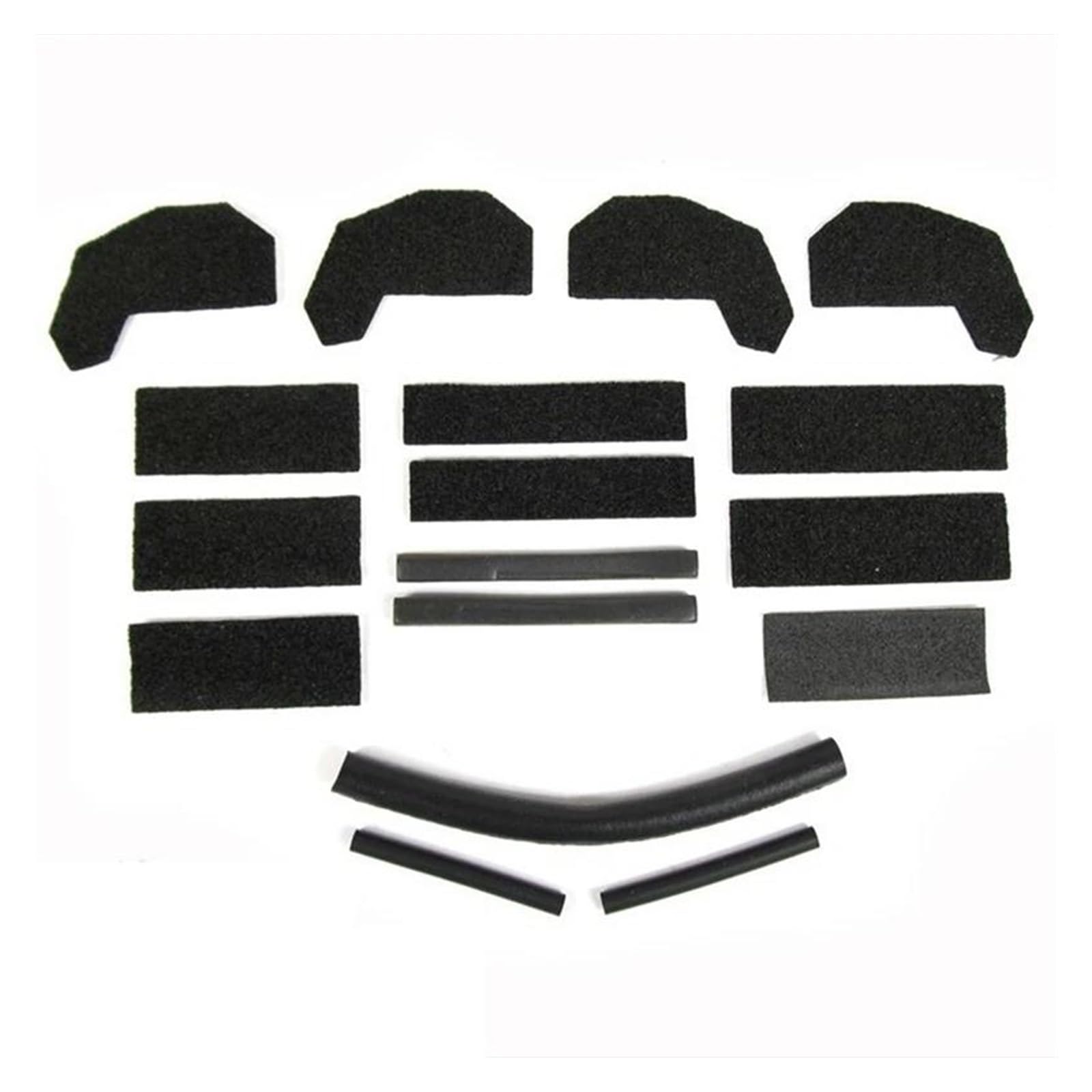 Clvccztzgw One Color Hard Top Foam Blocker Seal Kit For Jeep For Wrangler Jk 2007-2018 68026937Ab 13510.70