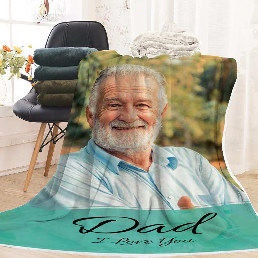 Coperta personalizzata per la famiglia – Coperta morbida personalizzata per genitori, amici o bambini, coperta personalizzata come miglior regalo per ricordi