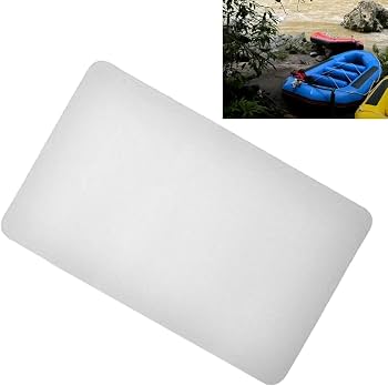 Kit De Réparation Pour Bateau Gonflable WOUMON – 4 Patchs PVC Résistants, étanches, Découpables Sur Mesure, 3 Couleurs Disponibles