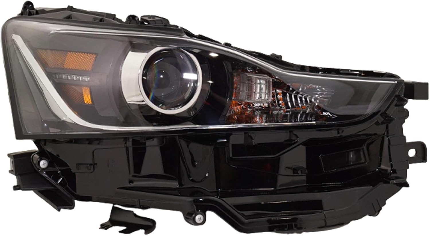 For 17-20 IS300 IS350 Front LED Headlight Headlamp Head Light Lamp with Bulb Right Passenger Side