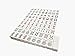 C&H Solutions Western Style,American Mahjong Tiles Only - The Classic (B Type), Set of 166 Pcs