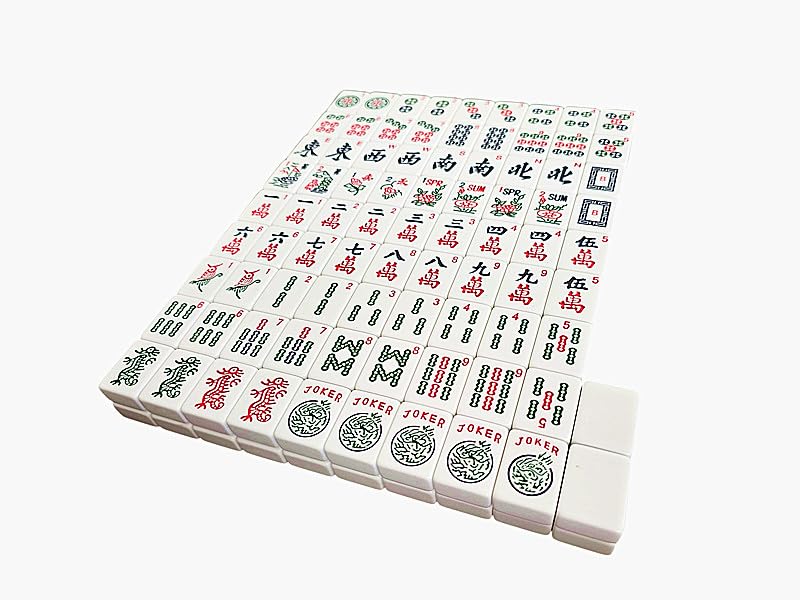 C&H Solutions Western Style Mahjong Tiles Set 166 Pzas miniatura 3