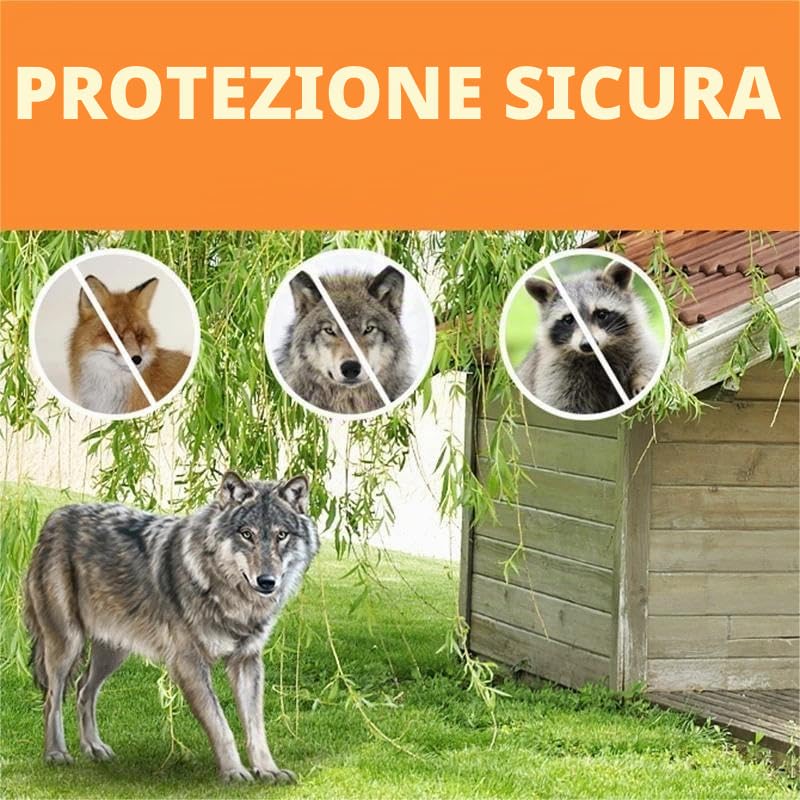 Porta automatica per pollaio con schermo LCD programmabile impermeabile, porta per pollaio automatica con protezione anti-schiacciamento, timer e allarme batteria scarica (nero)