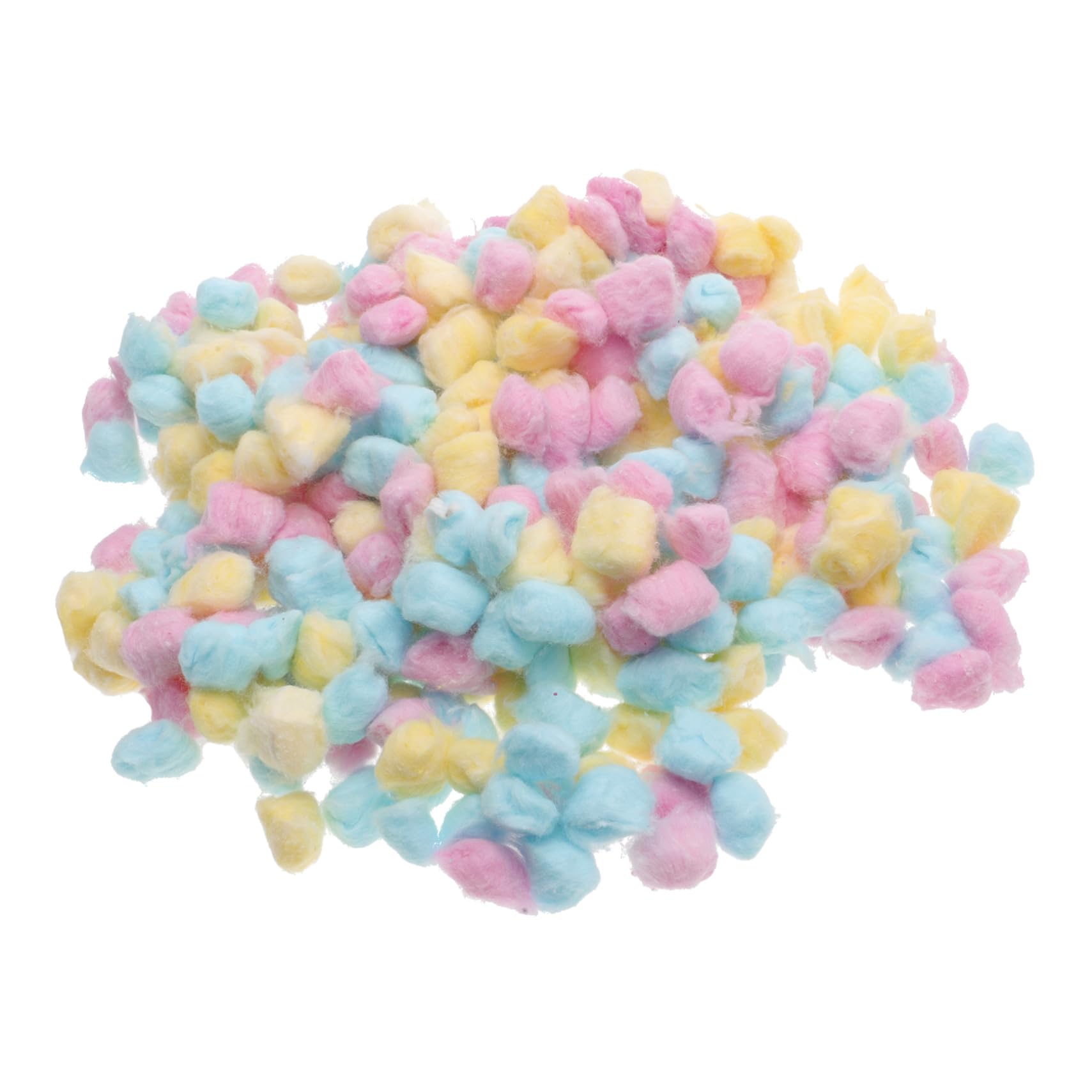 Bunte Wattebällchen für Babys aus Baumwolle 1 Packung