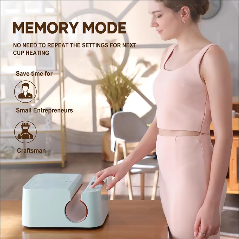 Macchina automatica della pressa di calore del tumbler con spegnimento automatico e stiratura one-touch per la stampa professionale della tazza