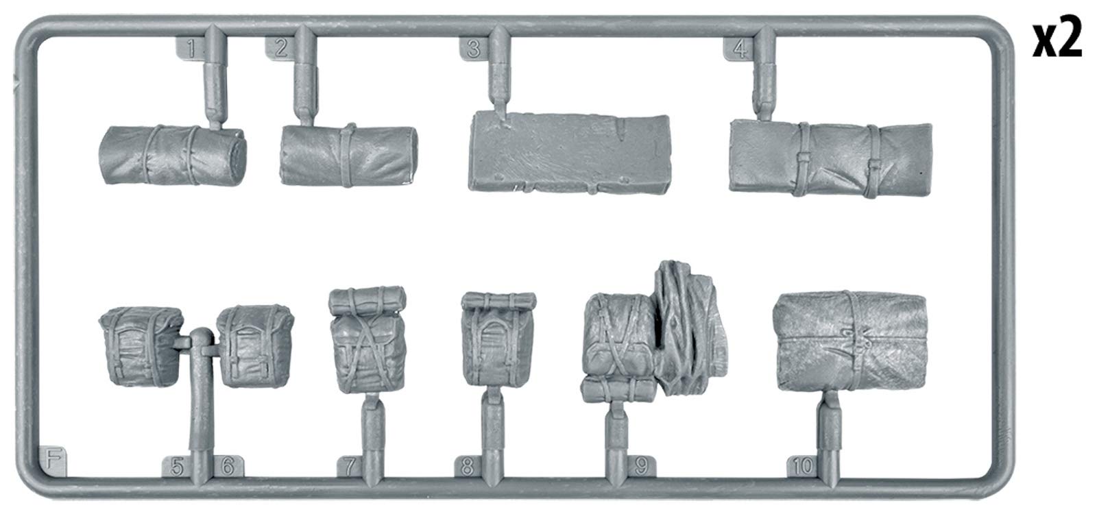Amazon | ミニアート 1/35 イギリス軍用 リュックサック・バッグ