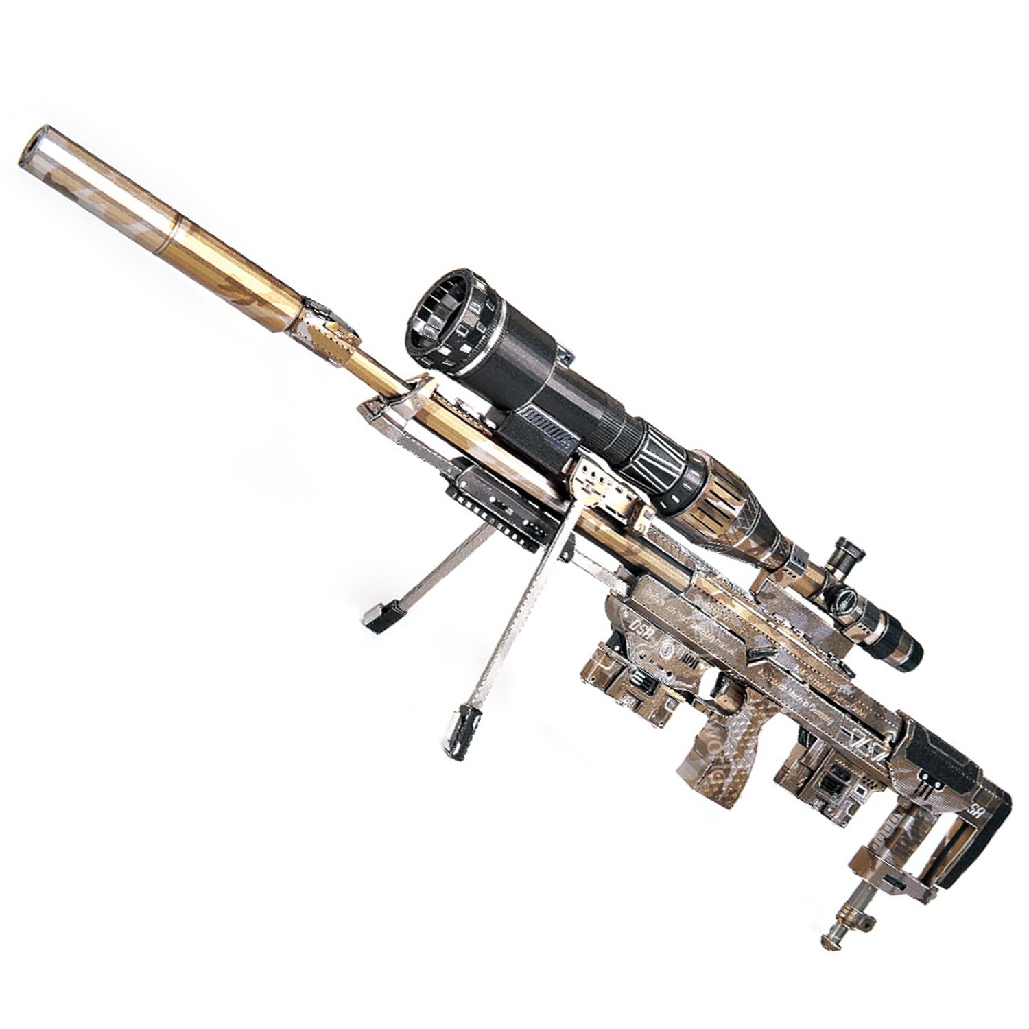 Amazon.com: Microworld 3D Metal Puzzle, Mechanical Sniper Rifle