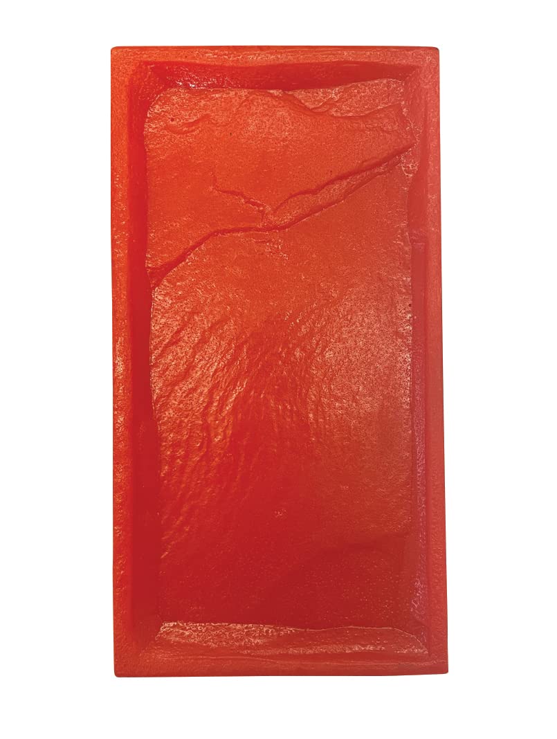 Imprinted Concrete Mats Decorative Concrete Stamps - Cut Stone Brick Soldier Border (Single Brick)