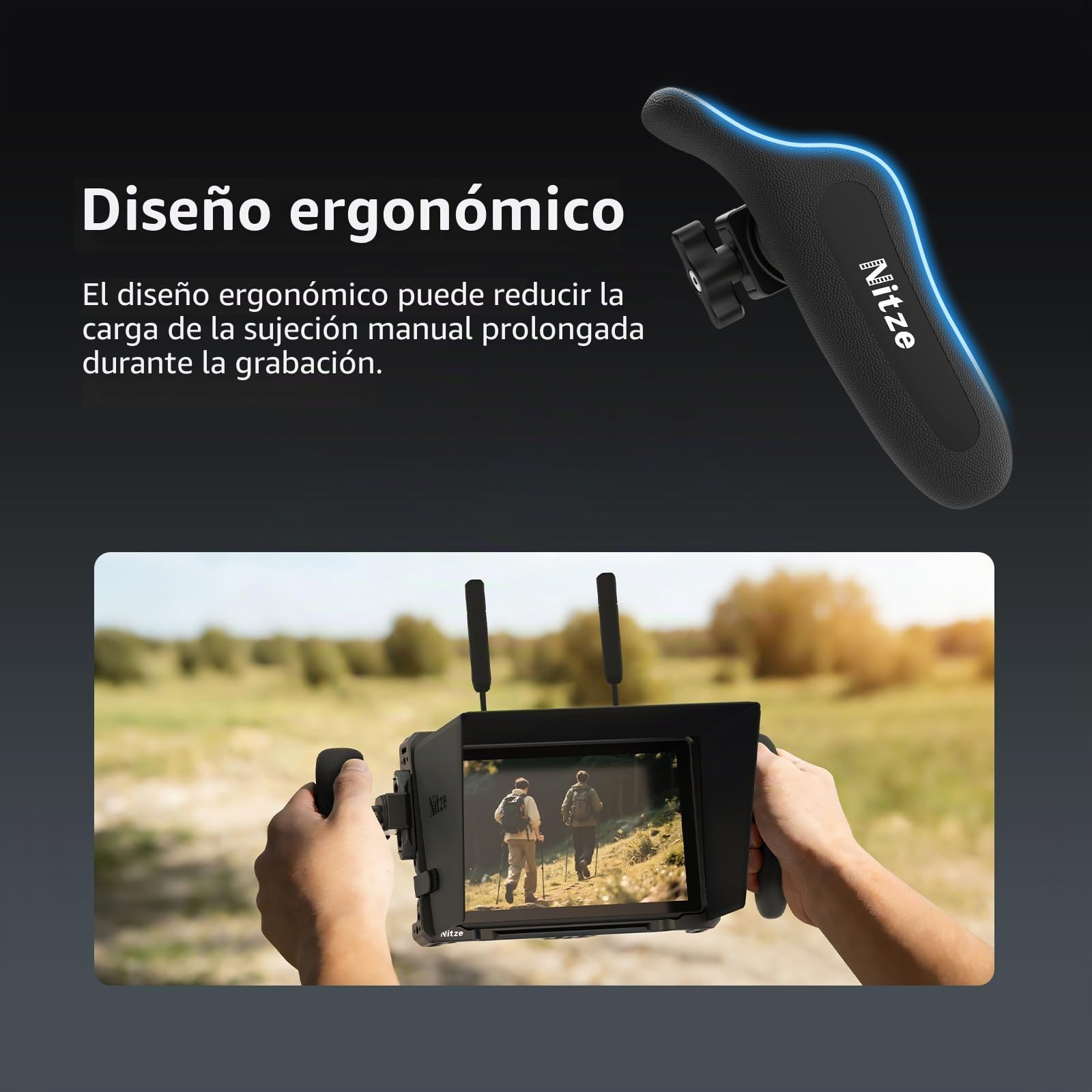 Nitze Kit de Empuñadura Lateral con NATO Clamp - PA32C