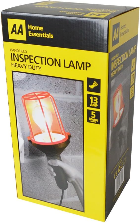 Status International AA Hand Held Heavy Duty Inspection Lamp with 5 m Lead