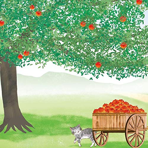 大幅お値下げ❗️みずみずしい　りんごの油絵　洋画　ヴィンテージ　ゴールド額縁 アート額絵 洋画 林檎とオレンジ 52×42cm ポール・セザンヌ 新