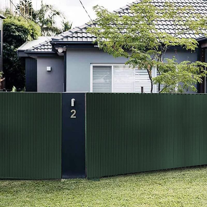 Bordo Per Giardino In Plastica PP Flessibile - Altezza 40 Cm X 9 M - Verde Resistente Alle Intemperie Per Aiuole E Vialetti