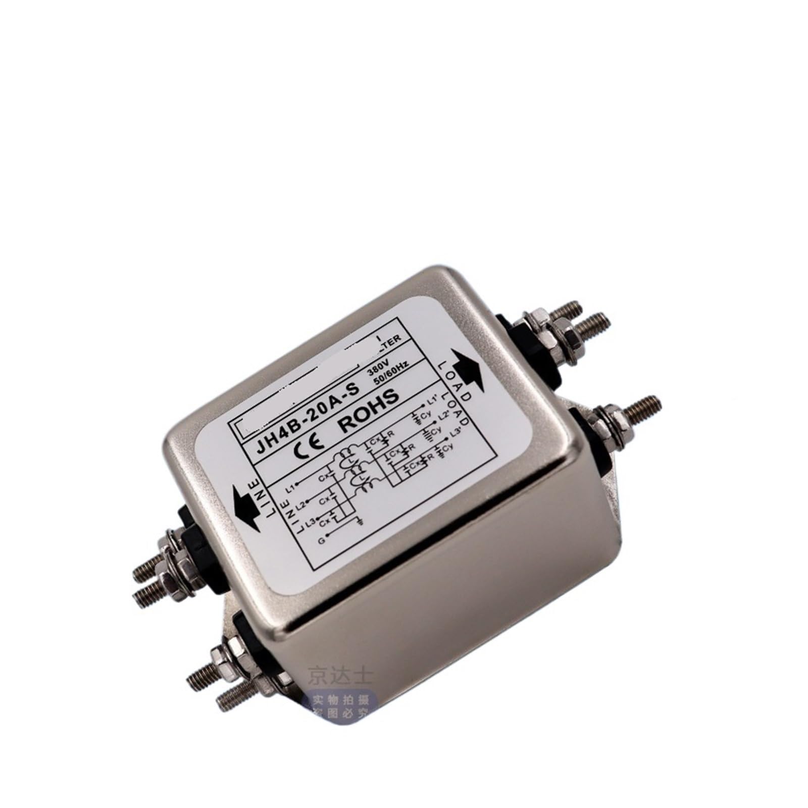 Filtro de potencia CW4B soluciona fallos por ruido eléctrico en motores trifásicos 380V