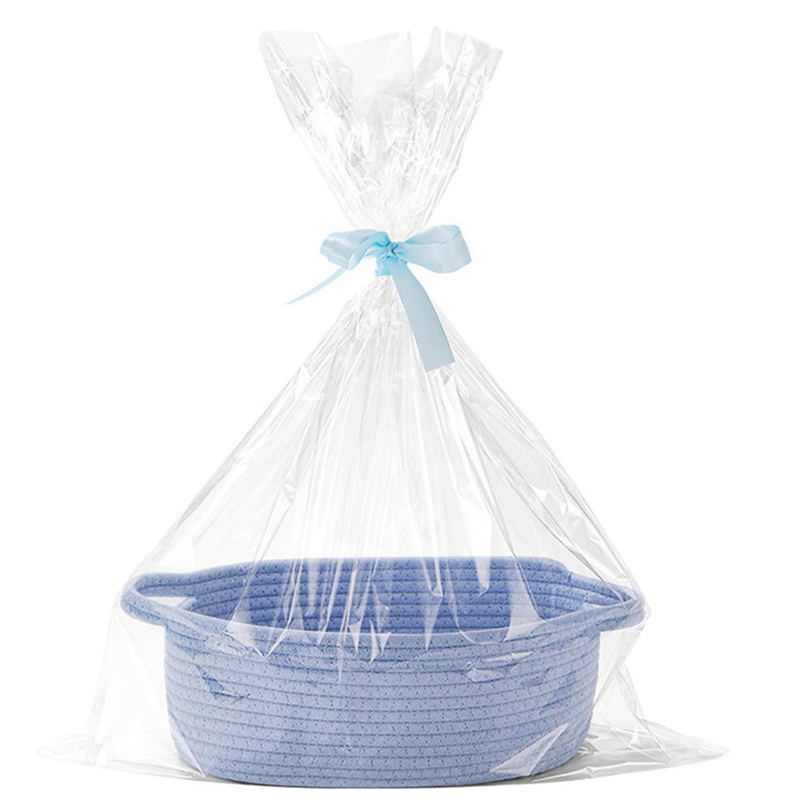 Jazuaiao Basket Cotton Rope Sturdy and Aesthetic Woven Perfect for Homemakers and Students Alike Woven Storage