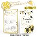Who Knows Graduate Best Graduation Party Game Cards - 30 Pcs with Gold Foil Embossed-Grad Supplies,Favor,Decoration,Activities,Invitation - Class of 2018 High School,College,University