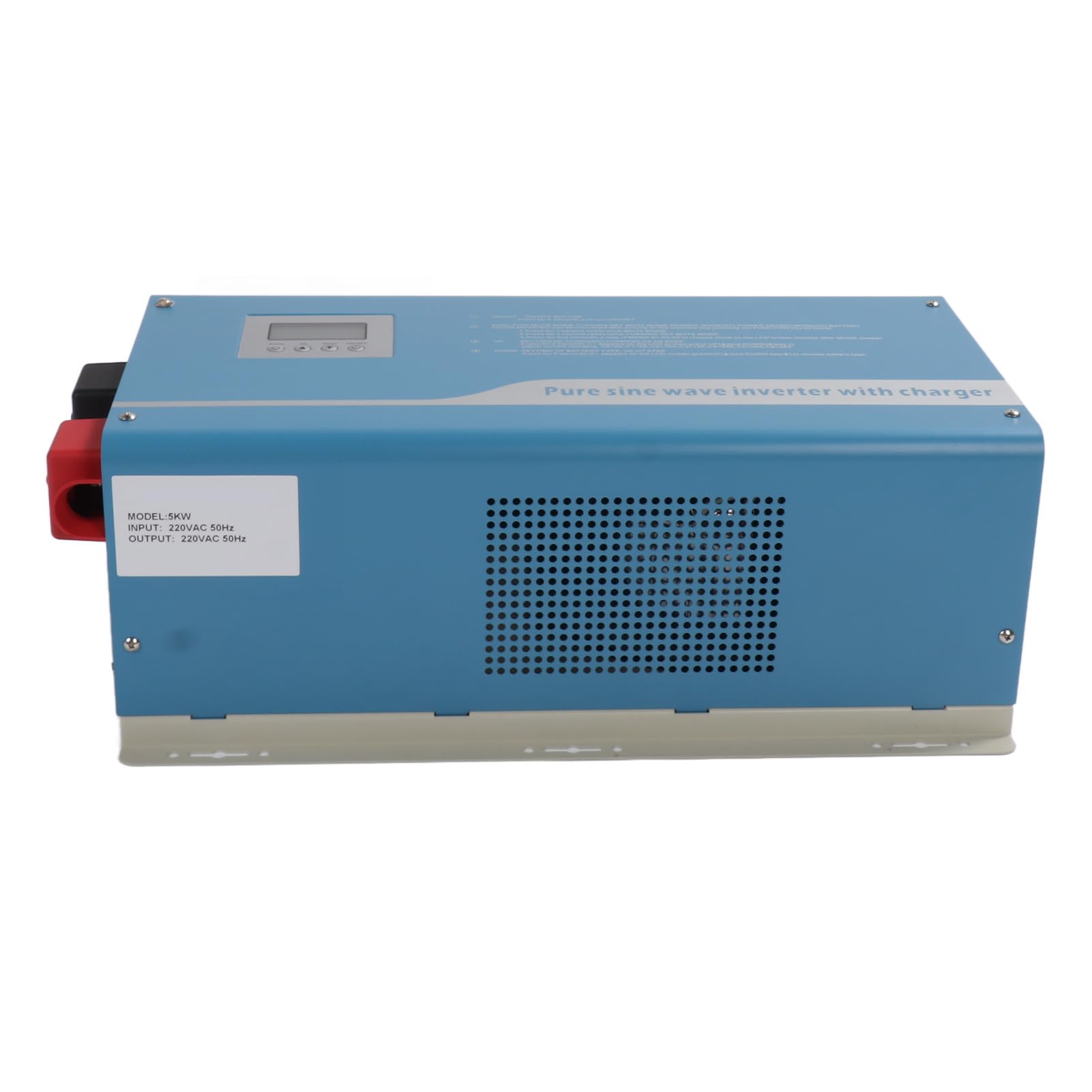 Aramox Falownik Solarny 1,5 KW, Przetwornica Czystego Sinusa 1500 W LCD,