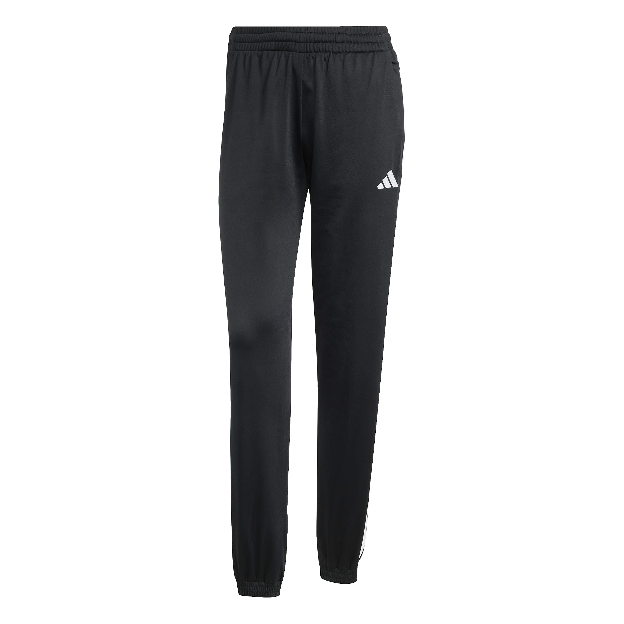 adidas Women's Tricot 3-Stripes Pants, Black/White, XS
