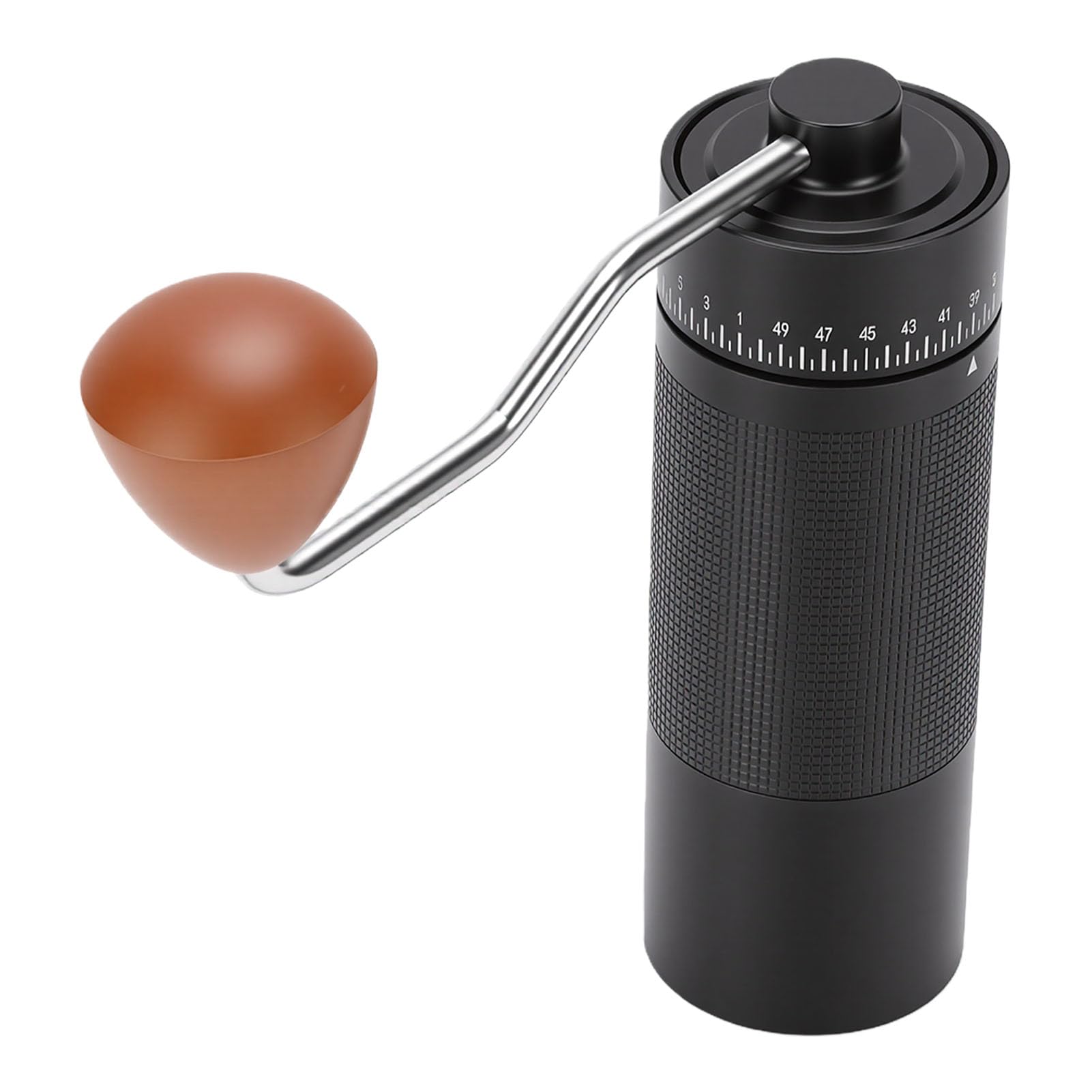 Molinillo de café Manual, Molinillo de café Manual de Acero Inoxidable, Molienda Ajustable para Viajes y Hogar, Perfecto para los Amantes del