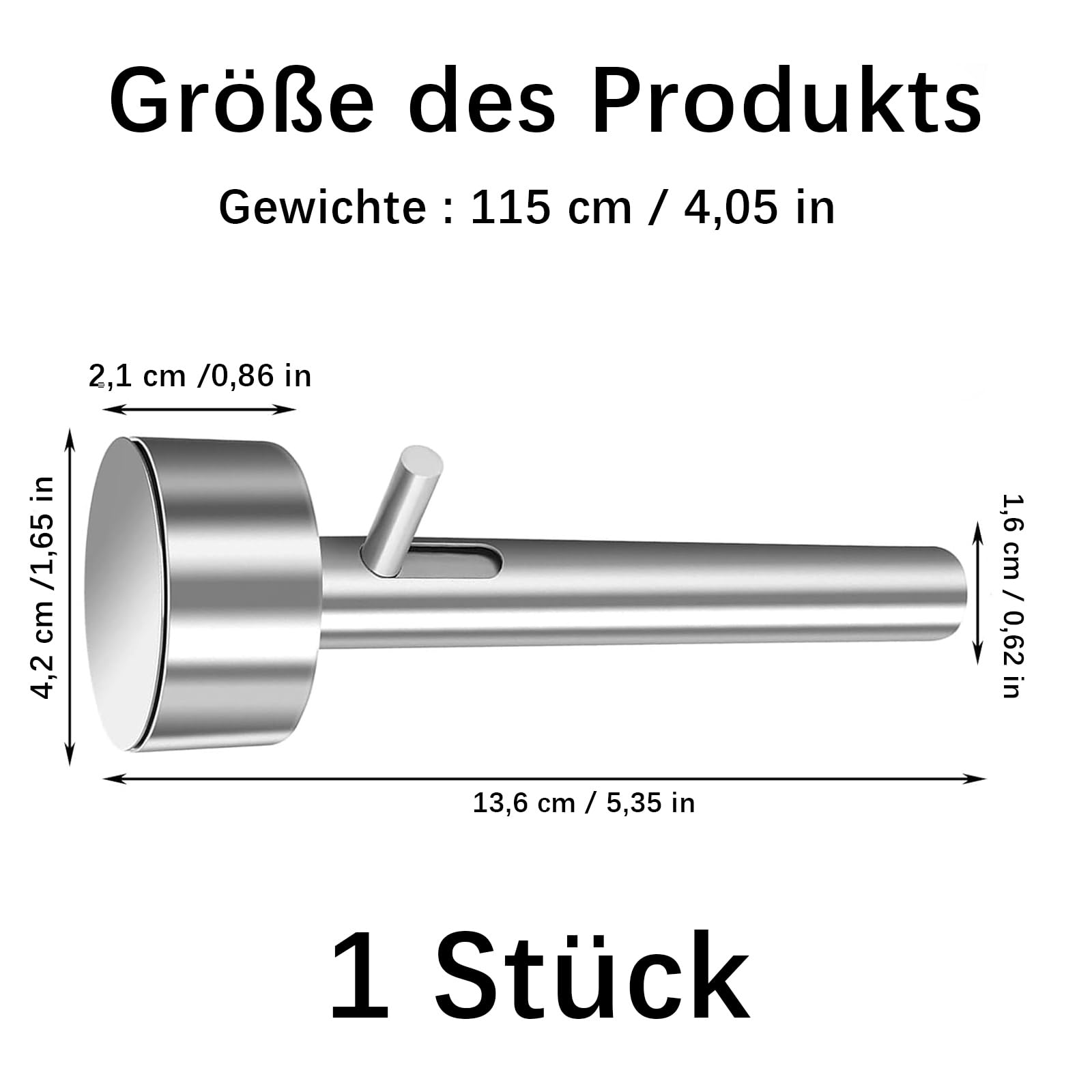 Porzionatore di Falafel, 4 cm Sagomatore in Acciaio Inox, Strumento No Appiccicoso, Riutilizzabile per Polpette, per Cucina di Casa e Ristorante