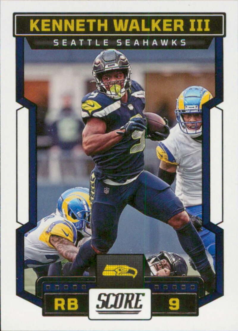 Amazon.com: 2023 Score #180 Kenneth Walker III NM-MT Seattle