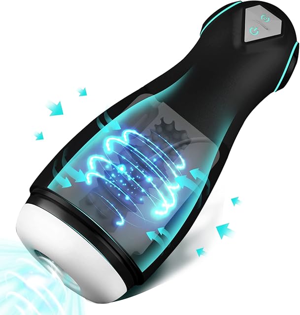 Electric Masturbator Cup, Sex Toy for Men, Waterproof Pocket Pussy, 3D Realistic Vagina Pussy, 5 Sucking and 12 Vibrations, Masturbating Masturberbate Mastuabors Stimulator for Men Sex Toys4men