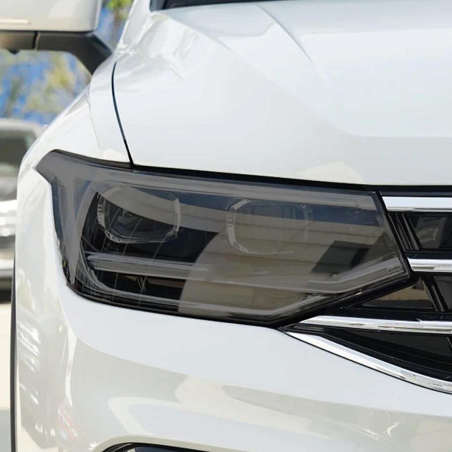 Film de phare contre les rayures de gravillons pour Tiguan Facelift 2020 autocollant TPU Gerrit
