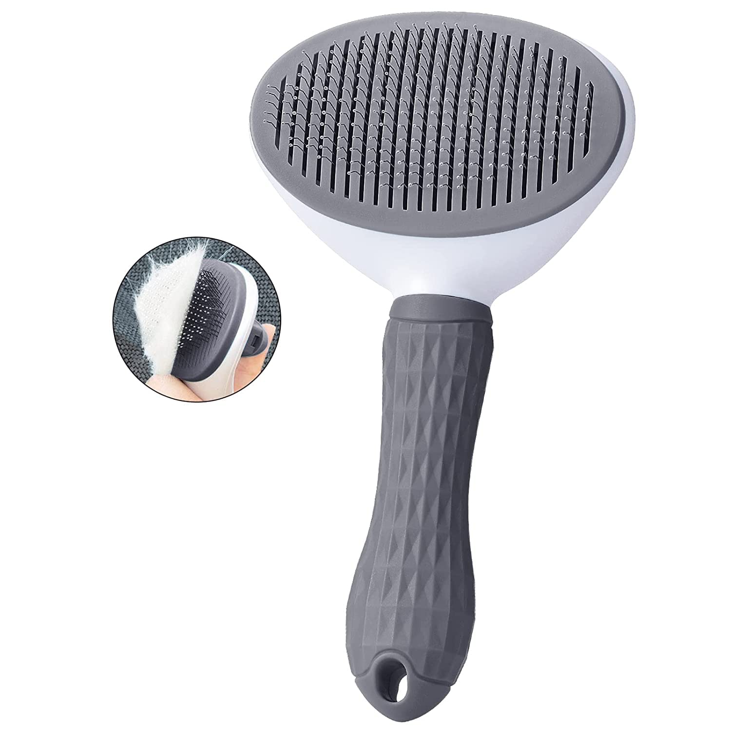 Niralasa Dog Brush Pet Grooming Brush Slicker Dog Comb Self Cleaning Brush Comb for Dogs Cats Puppy Pet Accessories , Hair Shedding Brush for Dogs Pet Care Comb (B0BLVW3PFX) Amazon Price History, Amazon Price Tracker
