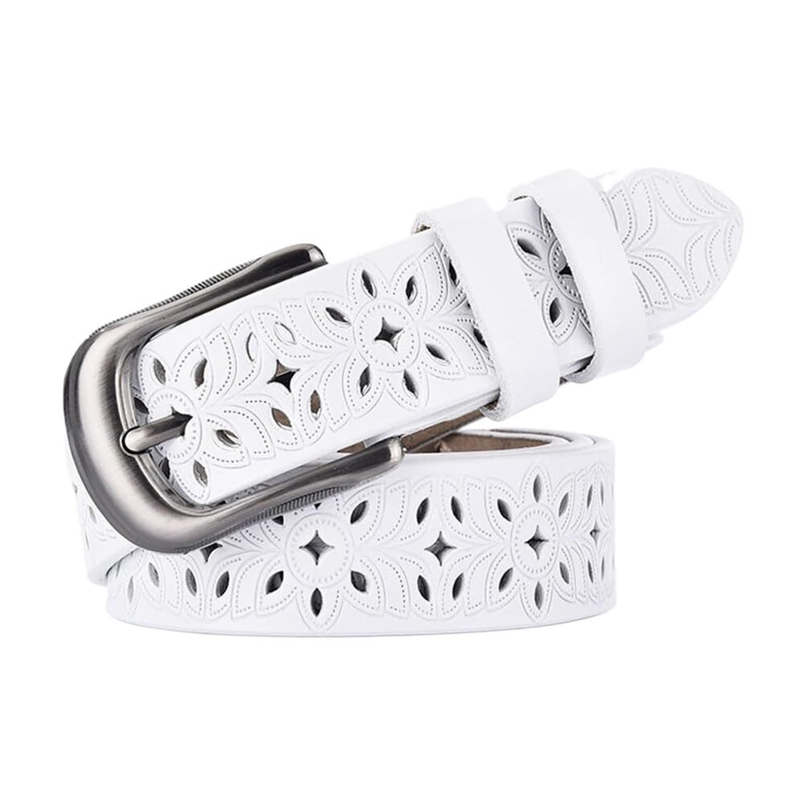 Ceinture vintage en cuir véritable femme pour ajuster les robes - 7
