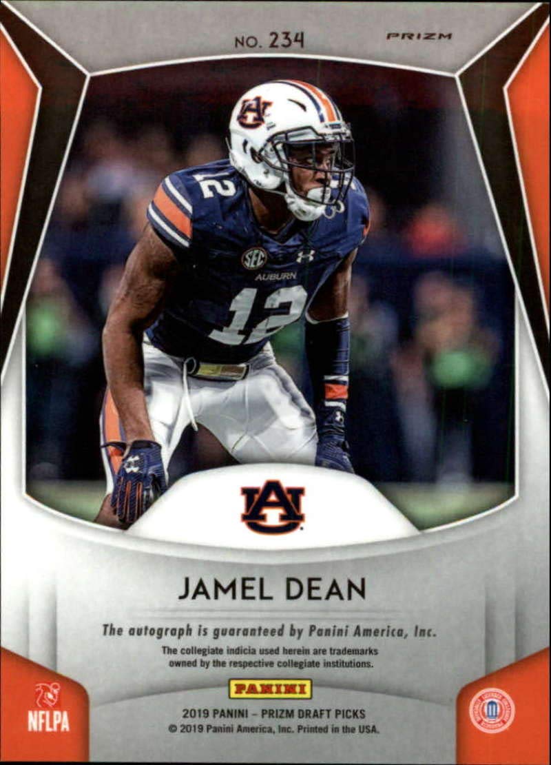 Amazon.com: 2019 Prizm Draft Picks Football Silver Prizm Autograph