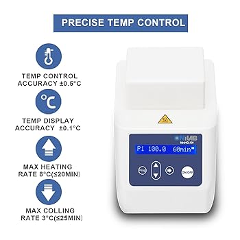 ONiLAB Mini Dry Bath Incubator,15 x1.5ml Aluminium Heating