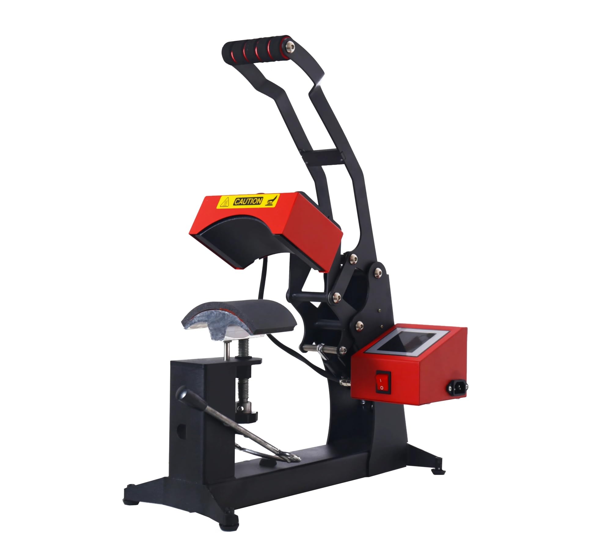 Machine de sublimation pneumatique pour chapeau à clapet numérique