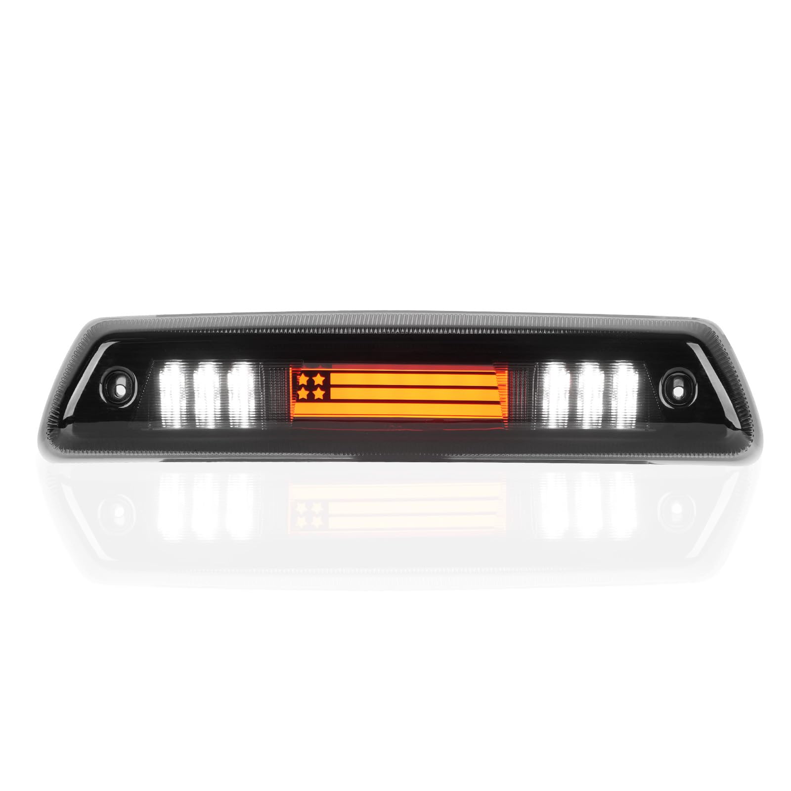 Photo 1 of Bomusou 3rd Brake Light Fit for Ford F150 2009-2014 LED High Mount Stop Cargo Light Lamp, (Not Fit for Harley Davidson & SVT Raptor that has Hill Decent Control), Chrome Housing Smoke Lens