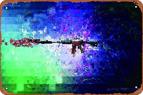 CS:GO M4A1-A �n�C�p�[�r�[�X�g �X�L�� ���B���e�[�W �u���L�Ŕ� ���^�� �|�X�^�[ �v���[�N ���g�� �Ǒ��� �|�X�^�[ �z�[�� �z�e�� �J�t�F �T�C�� �M�t�g 8x12�C���`