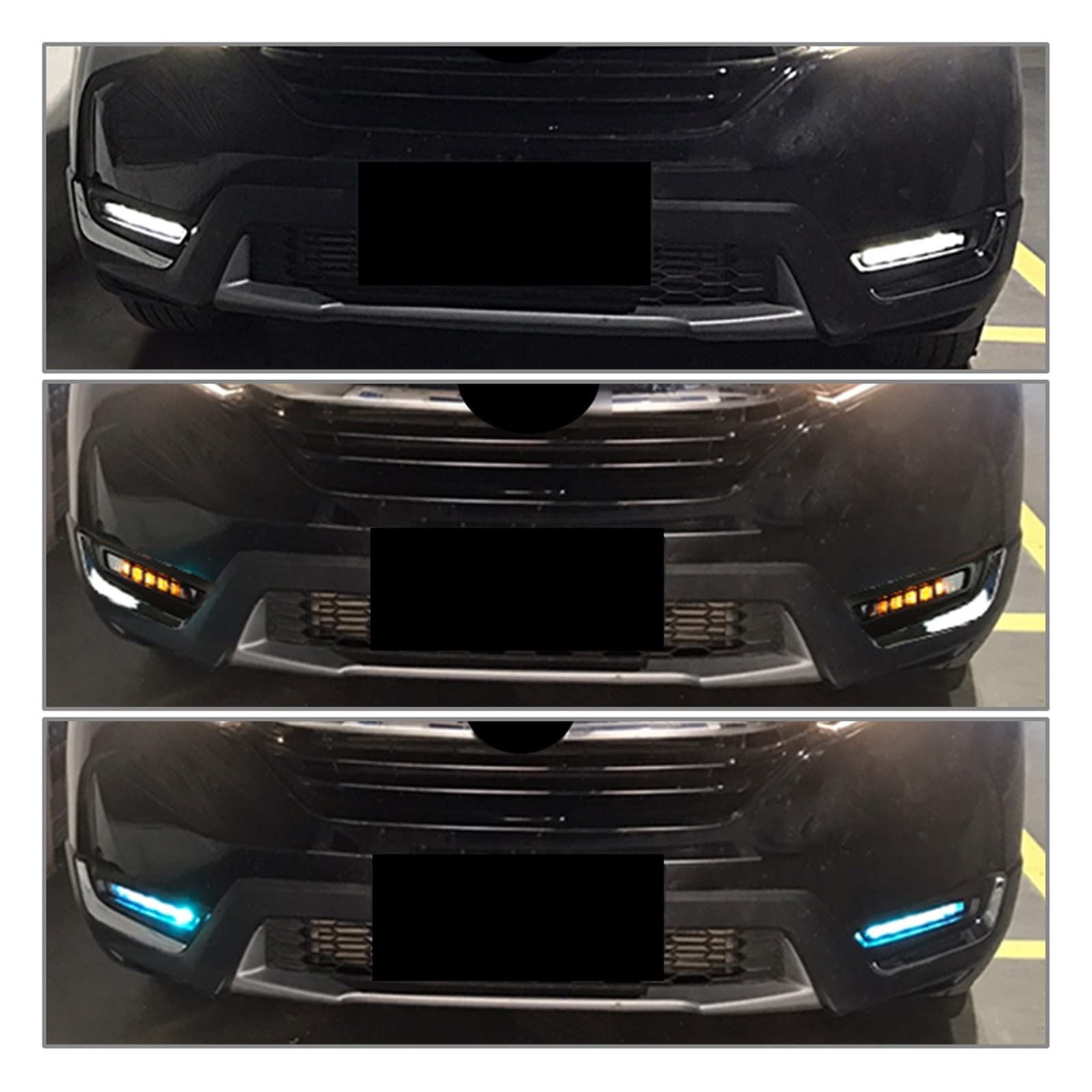 Blocchi luci antinebbia Auto Anteriore Indicatore Di Direzione Lampada Dinamica LED DRL Per CRV 2017 2018 2019 Luci Diurne Sinistra + Destra 1 Coppia