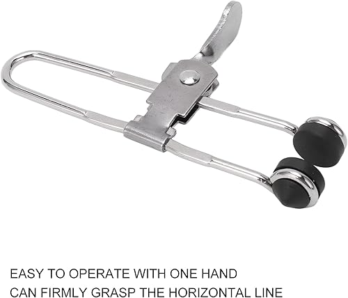 Miniatura 3 de Abrazadera de trinquete, abrazaderas de rejilla de acción de palanca, herramientas manuales de techo suspendido, 10 abrazaderas de rejilla de acción