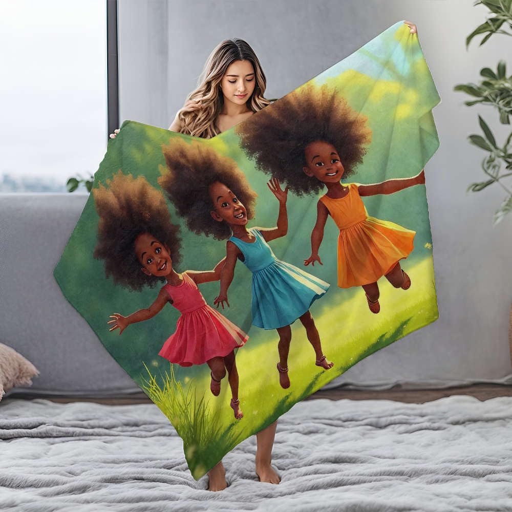 Couverture chauffante en flanelle bébé contre le froid plaid 150 x 200 cm