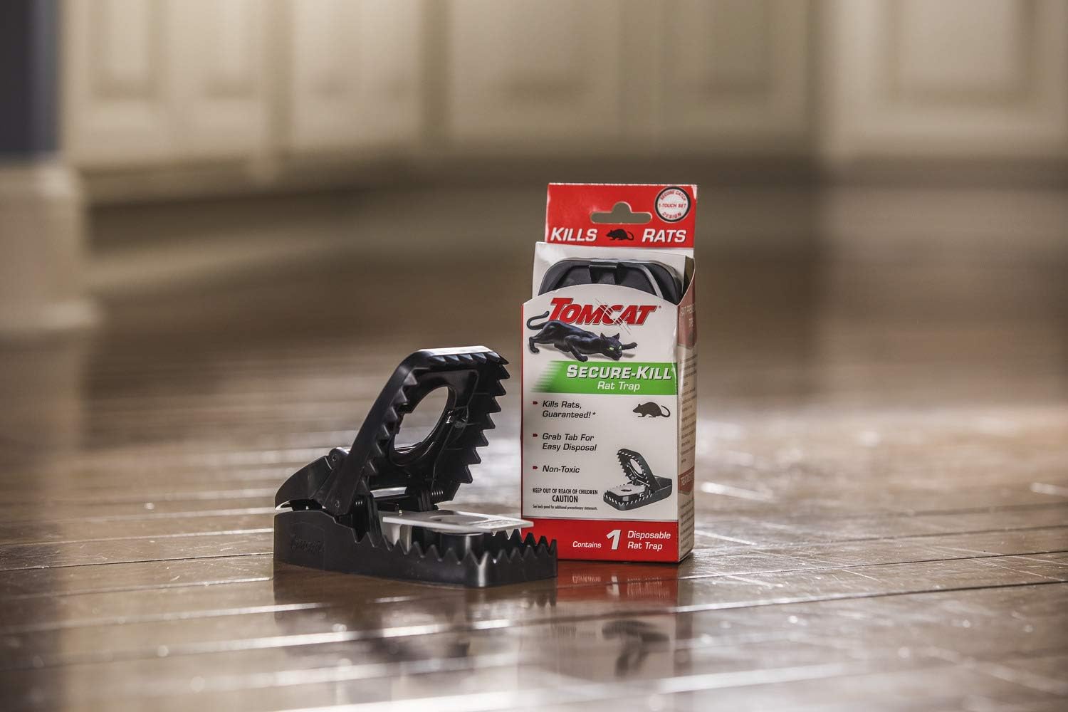 Tomcat Secure-Kill Rat Trap, 1 Trap