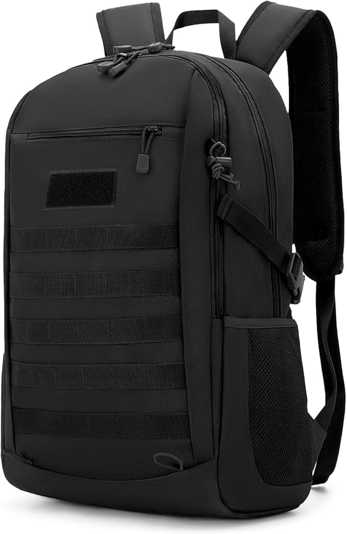 Small Backpack 10L 20L 30L, Tactical Military Molle Backpack Mini Rucksack, School Bag, Daypack Rucksacks for Men Women Boys Girls College, Travelling, Cycling, Hiking, Gym, Running, Outdoors