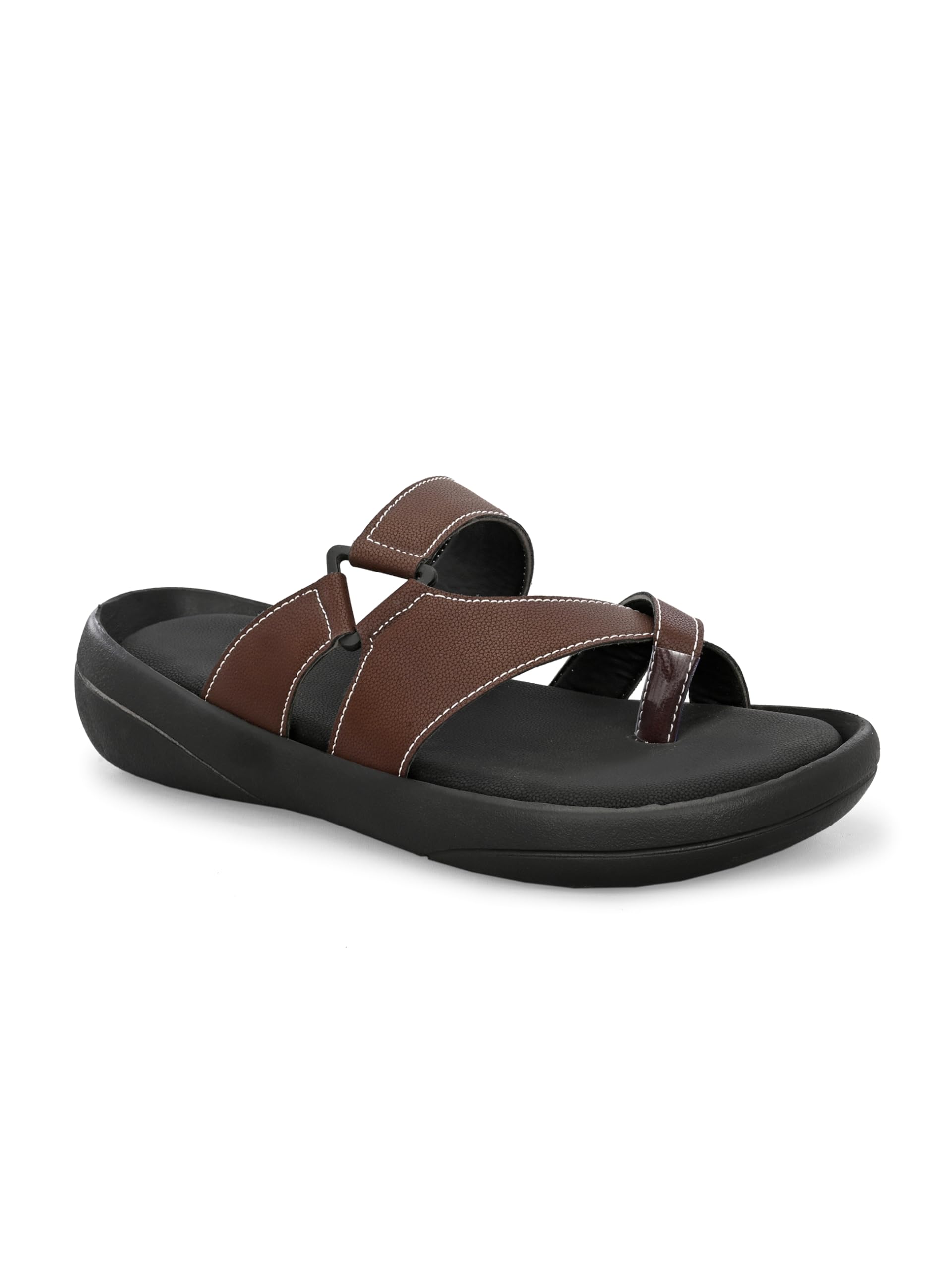 ivrah Men's Sandals Slipper | Comfortable Casual Slip-On Slippers for Men | Soft Cushioned Footbed | Adjustable Cross Strap Sandals | Lightweight Outdoor Walking Footwear-picture-25