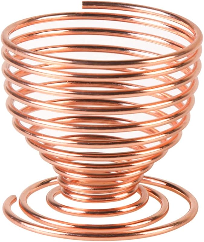 AKOAK Suporte redondo para armazenamento e secagem de esponjas de maquiagem, Rose Gold