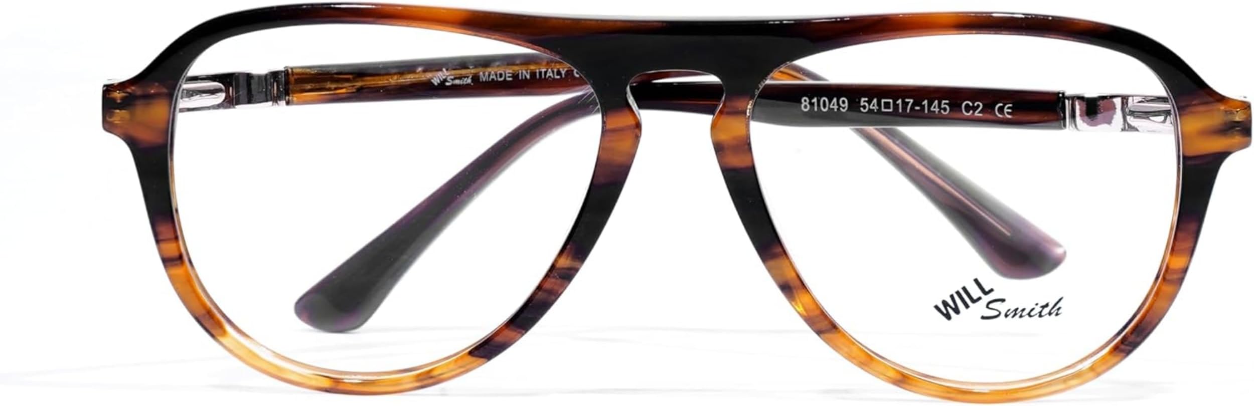 Will Smith Unisex Square Optical Eyeglasses Frame for Men and Women